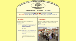 Desktop Screenshot of patrola-slapeto.cz